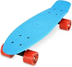 لوح التزلج Xootz Kid's Retro Plastic Complete Cruiser Skateboard