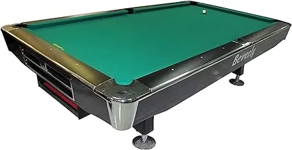 Milano Italy P181A18E Non Kid Billiard Pool Table, 96-Inch Length x 50-Inch Width x 32-Inch Height
