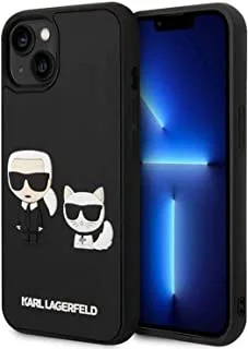 Karl Lagerfeld 3D Rubber Karl & Choupette Hard Case for iPhone 14 Max (6.7