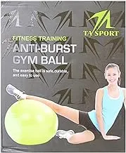 Leader Sport GB1065C Gym Ball, 65 cm Size, Multicolor