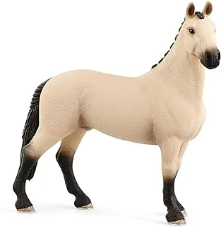 شلايك هورس كلوب ، تمثال حيوان ، ألعاب خيول للبنات والأولاد بعمر 5-12 سنة ، هانوفريان جيلدينج ، أحمر دون