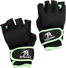 TA Sport SGW013 Glove with Weight, Black