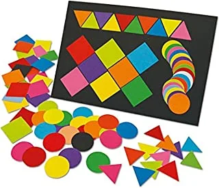 Springboard Pre Cut Colored Paper Mega Mosaics 2000 Pack, 5 x 5 cm Size