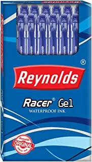 REYNOLDS RACER GEL - BLUE PACK OF 40 PEN