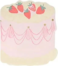 Meri Meri Pink Cake Napkins 16-Pieces