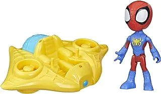 Marvel Spidey and His Amazing Friends Spidey Water Web Raft, Preschool Water Toy with Spidey Action Figure for Kids Ages 3 and Up