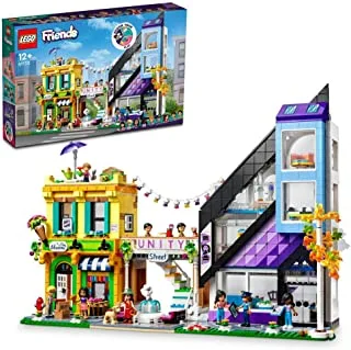 LEGO® Friends Downtown Flower and Design Stores 41732 Building Toy Set (2,010 Pieces)