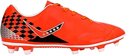 Vicky Transform I-Score Football Shoes (Fire Red)-Size-9