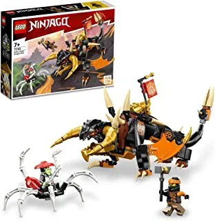 LEGO® NINJAGO® Cole’s Earth Dragon EVO 71782 Building Toy Set (285 Pieces)