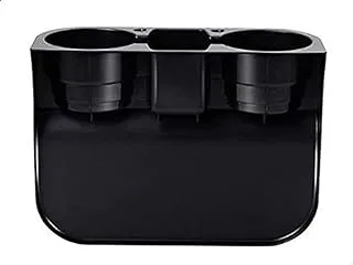 Portable Multifunction Vehicle Seat Cup Holder - Black
