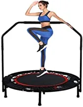 COOLBABY 40 INCH Mini Trampoline, Fitness Trampoline with Safety Pad, Stable & Quiet Exercise Rebounder for Kids Adults Indoor/Garden Workout Max 300lbs