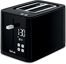 Tefal Digital Toaster, Savable Settings, Streamlined Minimalist Design, 7 Browning Levels, Stop, Defrost and Reheat Functions, Bread Centering, High-Lift Remover, Removable Crumb Tray, TT640840