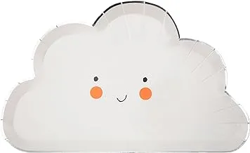 Meri Meri Happy Cloud Plates 8 Pieces