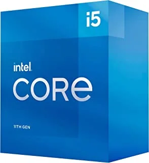 معالج سطح المكتب Intel® Core ™ i5-11400 سداسي النوى حتى 4.4 جيجاهرتز LGA1200 (سلسلة Intel® 500 ومجموعة شرائح مختارة 400) 65 وات