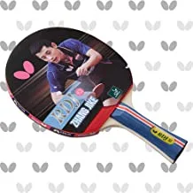 Butterfly RDJ S2 Shakehand Table Tennis Racket | RDJ Series | Good Spin, Better Speed & Even Better Control! | Recommended for Beginning Level Players, Red and Black