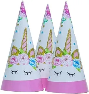 Italo 6900864009086 Happy Birthday Party Decorations Hats for Adults/Kids 6-Pack, Small