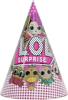 Italo 6900864005088 Happy Birthday Party Decorations Hats for Adults/Kids 6-Pack, Small