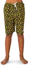COEGA Youth Boys Boardshorts-Yellow Batman Logo