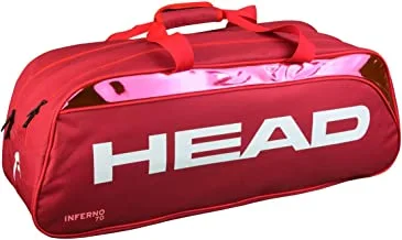 HEAD Inferno 70 Two Compartments 6 Racquet Badminton kit Bag (Size: 75x23x28 cm)