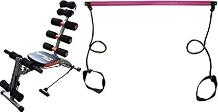 Fitness World Six Pack - Core Integrated Sports Device, FW022 With Studio Exercises from Fitness World