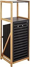 Home Pro Bamboo Shelf Organizer with Black Box