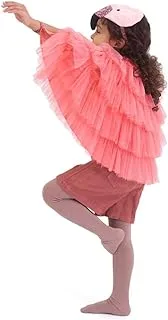 Meri Meri Flamingo Cape Dress Up - Ages 3-6 Years - Hook & Loops Fasteners