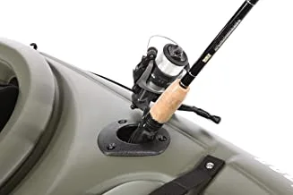 Pelican - Kayak Fishing Rod Holder - Flush Mount Rod Holder– Fishing Tackle Accessory - Recreational Kayak Rod Holder