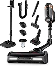 TEFAL Cordless Vacuum Cleaner | X-Force Flex 15.60 | 230 Air W | Up to 1h20min | Auto Speed | Flex Technology | Digital Display | Animal Kit | Black/Copper | 2 Years Warranty | TY99F1HO