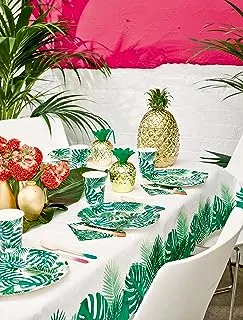 Tropical Palm Leaf Table Cover