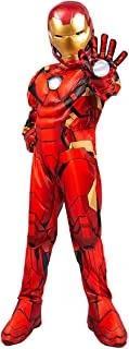 Party Centre Marvel Avengers Iron Man Deluxe Costume, 7-8 years