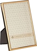 Lawrence Frames 670046 4x6 Simply Gold Metal Picture Frame