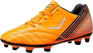 Vicky iStud, UK 5 Football Shoe,Neon Orange