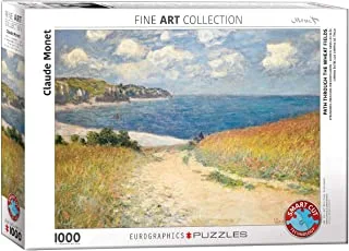 Eurographics Chemin dans les Bles by Claude Monet 1000-Piece Puzzle