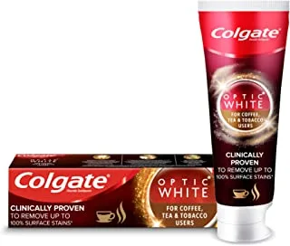 Colgate Optic White Toothpaste for Coffee, Tea and Tobacco Users 75 ml
