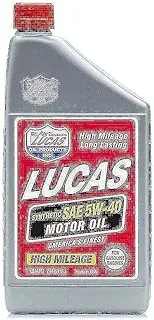 Lucas Synthetic Motor Oil 5w40 Lucas