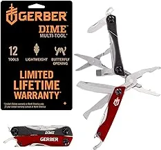 Gerber Gear Dime Multi-Tool, Red [30-000417], One Size