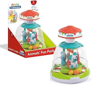 Clementoni Animals Fun Park Toy with 5 Balls - For Ages 9+ Months