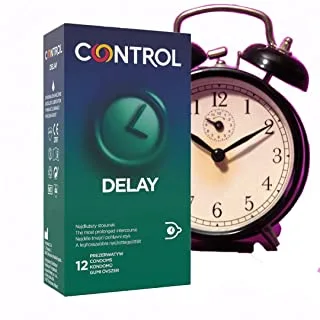 Control Delay Condoms 12-Pieces