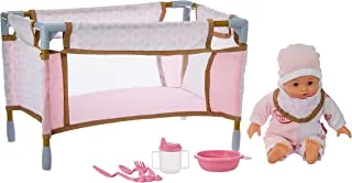 Bambolina Royal Travel Bed Set 9in1- For Ages 3+ Years Old