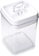 Air Tight storage food storage container 0.8 L Clear/White