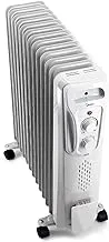 Midea Oil Filled Radiator Heater for Home and Office,13 Fin,2500W, White - NY2513-15K