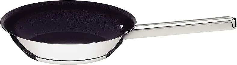 Tramontina Professional 30cm 2.9L Stainless Steel Shallow Frying Pan with Tri-ply Bottom and Interior PFOA Free Nonstick Coating