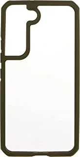 ITSkins HYBRID//SOLID Case For Samsung Galaxy - Olive Green and Transparent