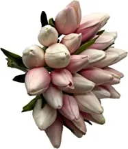 زهور التوليب الاصطناعية ، زهور الديكور الداخلي ، باقة الزفاف للزفاف ، الزهور الاصطناعية