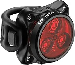 LEZYNE Zecto Alert Drive Bicycle Taillight, Bright 80 Lumens, Features Flashing Safety Alert Mode, USB Rechargeable, 3 Flash Modes, Rear Bike Light