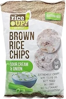 Rice Chips with Sour Cream & Onion