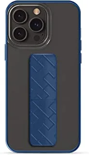 Hyphen Grip Holder Case for iPhone 14 Pro, Blue