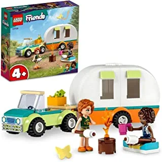 LEGO® Friends Holiday Camping Trip 41726 Building Blocks Toy Car Set; Toys for Boys, Girls, and Kids (87 Pieces)