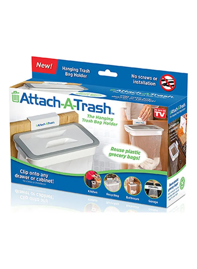 YupFun Attach-A-Trash حامل أكياس القمامة المعلقة أبيض 10 جرام