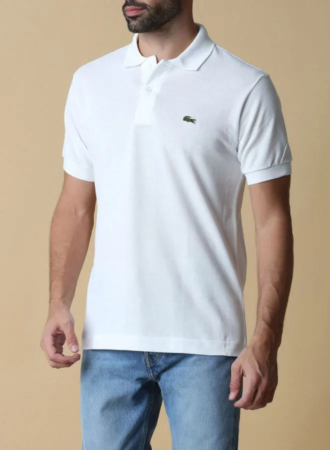LACOSTE Classic Polo Short Sleeves T-shirt White